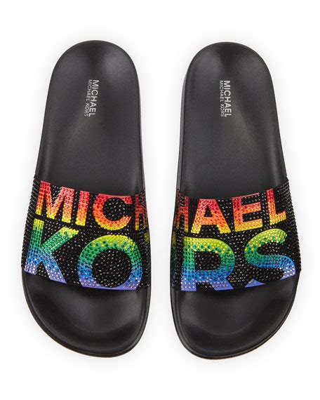 michael kors rainbow sandals|Kors by michael dress sandals.